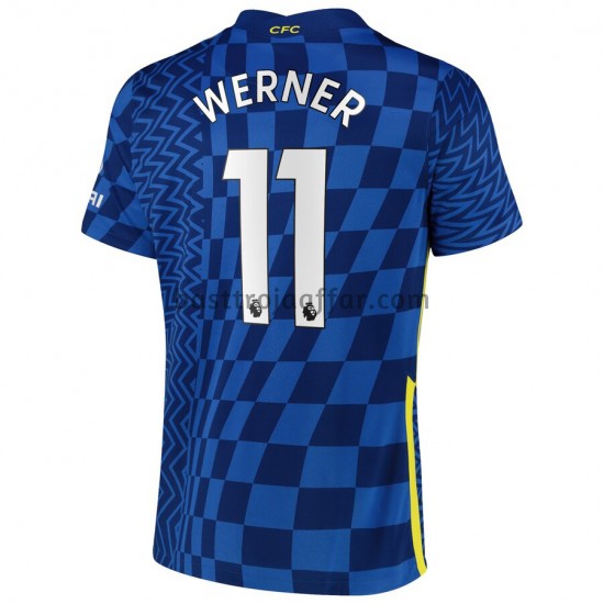 Chelsea Timo Werner 11 Hemma Fotbollströja 2021-2022 Kortärmad