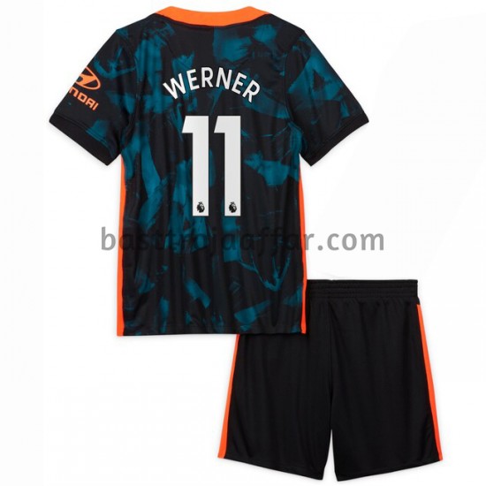Chelsea Timo Werner 11 Barn Tredje Fotbollströja 2021-2022 Kortärmad