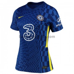 Chelsea Dam Hemma Fotbollströja 2021-2022 Kortärmad