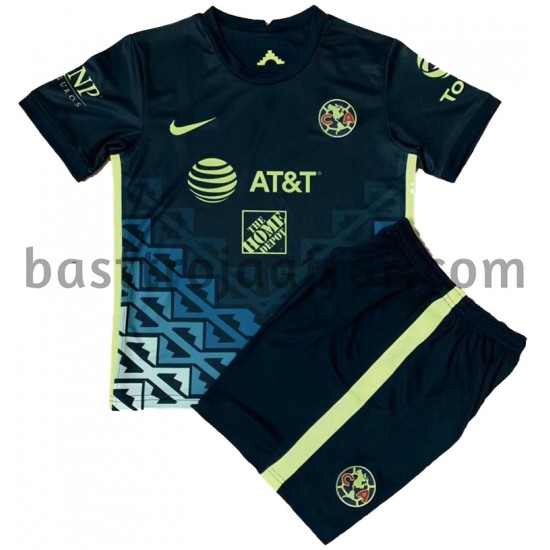 Club América Barn Borta Fotbollströja 2021-2022 Kortärmad