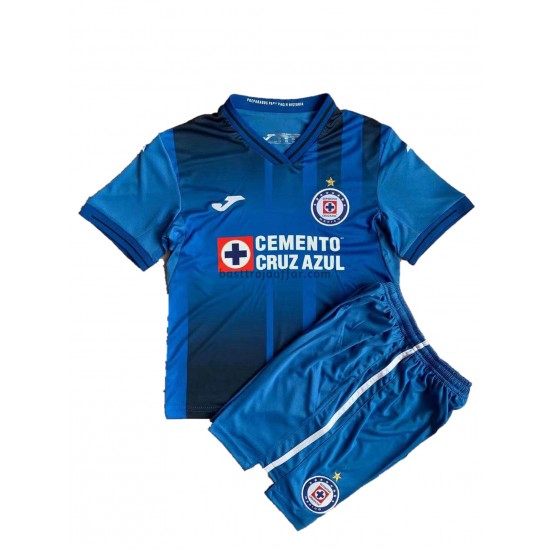 Cruz Azul Barn Hemma Fotbollströja 2021-2022 Kortärmad