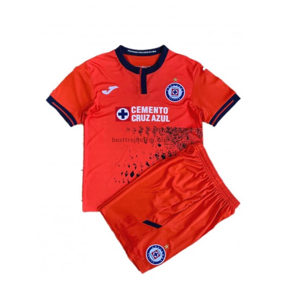 Cruz Azul Barn Tredje Fotbollströja 2021-2022 Kortärmad