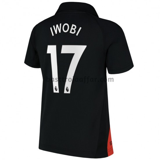 Everton Alex Iwobi 17 Borta Fotbollströja 2021-2022 Kortärmad