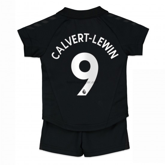Everton Dominic Calvert-Lewin 9 Barn Borta Fotbollströja 2021-2022 Kortärmad