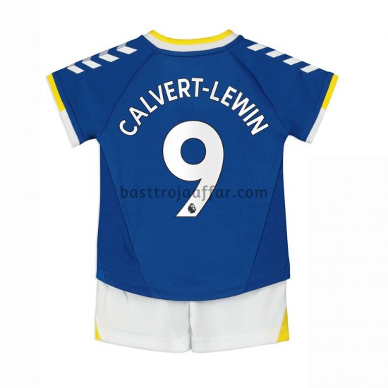 Everton Dominic Calvert-Lewin 9 Barn Hemma Fotbollströja 2021-2022 Kortärmad