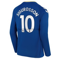 Everton Gylfi Sigurosson 10 Hemma Fotbollströja 2021-2022 Långärmad Everton Gylfi Sigurosson 10 Hemma Fotbollströja 2021-2022 Långärmad
