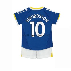 Everton Gylfi Sigurosson 10 Barn Hemma Fotbollströja 2021-2022 Kortärmad Everton Gylfi Sigurosson 10 Barn Hemma Fotbollströja 2021-2022 Kortärmad