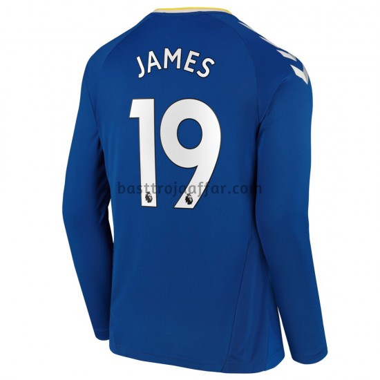 Everton James Rodriguez 19 Hemma Fotbollströja 2021-2022 Långärmad