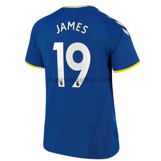 Everton James Rodriguez 19 Hemma Fotbollströja 2021-2022 Kortärmad