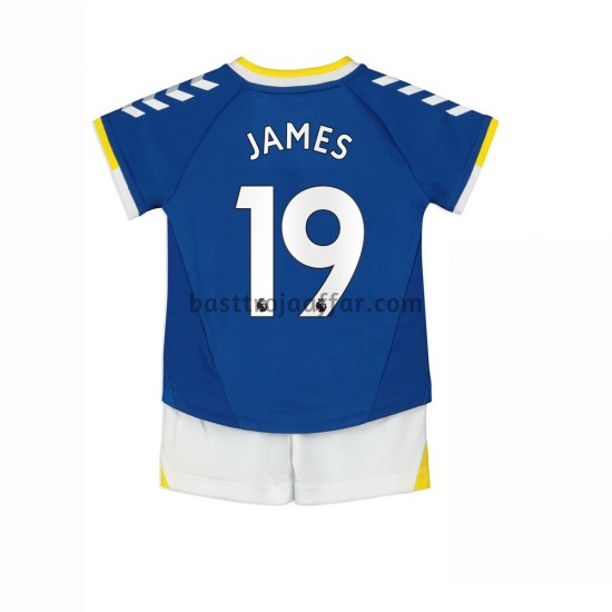 Everton James Rodriguez 19 Barn Hemma Fotbollströja 2021-2022 Kortärmad
