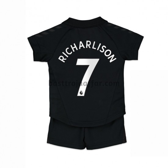 Everton Richarlison 7 Barn Borta Fotbollströja 2021-2022 Kortärmad