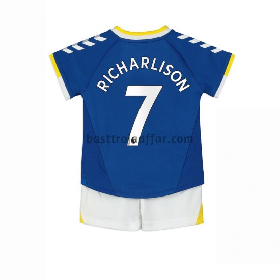 Everton Richarlison 7 Barn Hemma Fotbollströja 2021-2022 Kortärmad