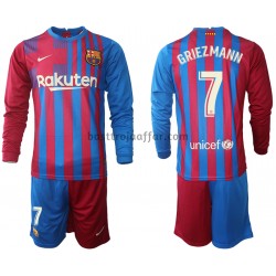 FC Barcelona Antoine Griezmann 7 Barn Hemma Fotbollströja 2021-2022 Långärmad FC Barcelona Antoine Griezmann 7 Barn Hemma Fotbollströja 2021-2022 Långärmad