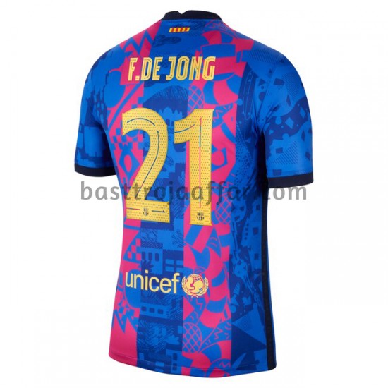 FC Barcelona Frenkie de Jong 21 Tredje Fotbollströja 2021-2022 Kortärmad