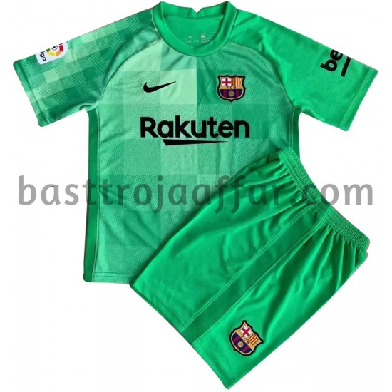 FC Barcelona Målvakt Barn Tredje Fotbollströja 2021-2022 Kortärmad
