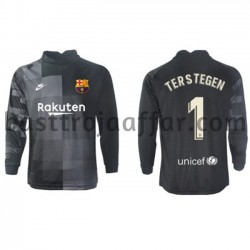 FC Barcelona Målvakt Ter Stegen 1 Borta Fotbollströja 2021-2022 Långärmad FC Barcelona Målvakt Ter Stegen 1 Borta Fotbollströja 2021-2022 Långärmad