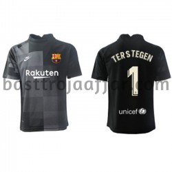 FC Barcelona Målvakt Ter Stegen 1 Borta Fotbollströja 2021-2022 Kortärmad FC Barcelona Målvakt Ter Stegen 1 Borta Fotbollströja 2021-2022 Kortärmad