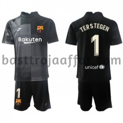 FC Barcelona Målvakt Ter Stegen 1 Barn Borta Fotbollströja 2021-2022 Kortärmad FC Barcelona Målvakt Ter Stegen 1 Barn Borta Fotbollströja 2021-2022 Kortärmad