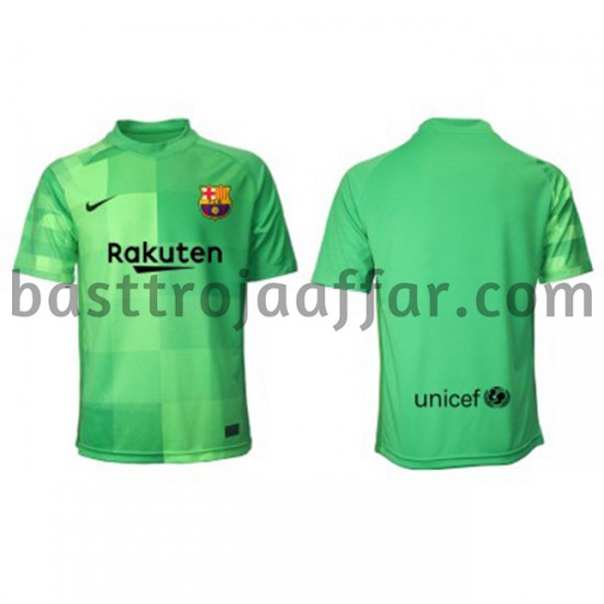 FC Barcelona Målvakt Tredje Fotbollströja 2021-2022 Kortärmad
