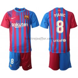 FC Barcelona Miralem Pjanic 8 Barn Hemma Fotbollströja 2021-2022 Kortärmad FC Barcelona Miralem Pjanic 8 Barn Hemma Fotbollströja 2021-2022 Kortärmad
