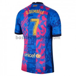 FC Barcelona O. Dembele 7 Tredje Fotbollströja 2021-2022 Kortärmad FC Barcelona O. Dembele 7 Tredje Fotbollströja 2021-2022 Kortärmad