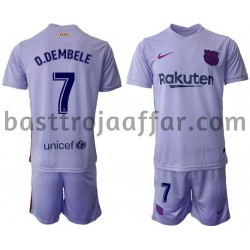 FC Barcelona O.Dembele 7 Barn Borta Fotbollströja 2021-2022 Kortärmad FC Barcelona O.Dembele 7 Barn Borta Fotbollströja 2021-2022 Kortärmad