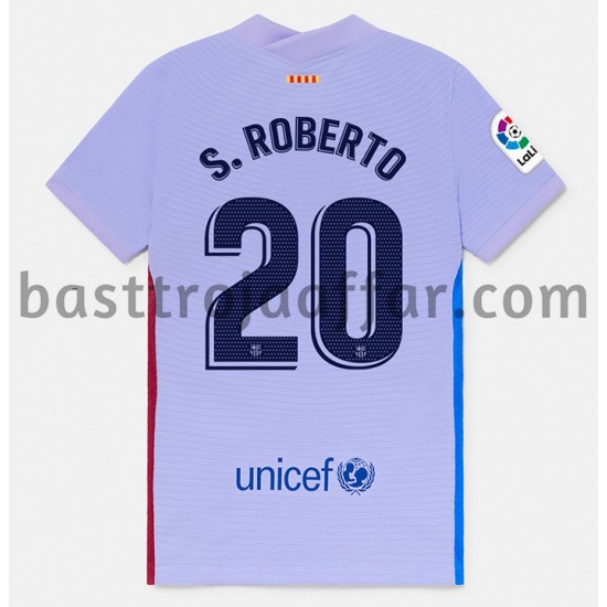 FC Barcelona Sergi Roberto 20 Borta Fotbollströja 2021-2022 Kortärmad