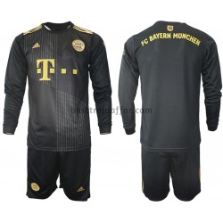 FC Bayern München Barn Borta Fotbollströja 2021-2022 Långärmad