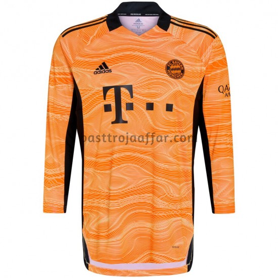 FC Bayern München Målvakt Hemma Fotbollströja 2021-2022 Långärmad