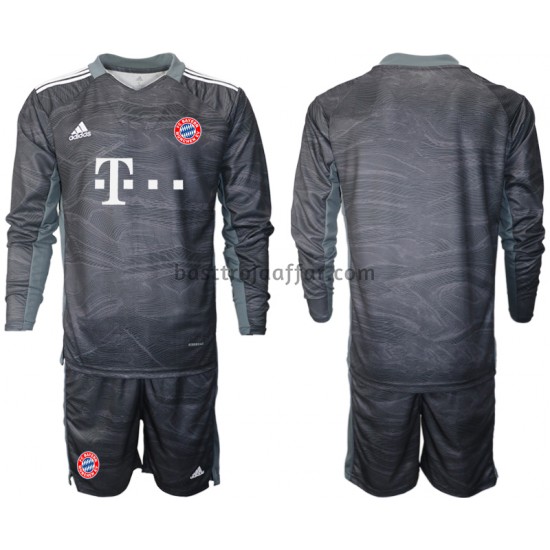 FC Bayern München Målvakt Barn Borta Fotbollströja 2021-2022 Långärmad