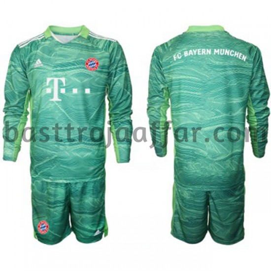 FC Bayern München Målvakt Barn Tredje Fotbollströja 2021-2022 Långärmad