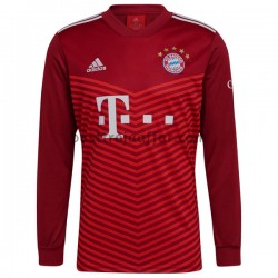 FC Bayern München Hemma Fotbollströja 2021-2022 Långärmad