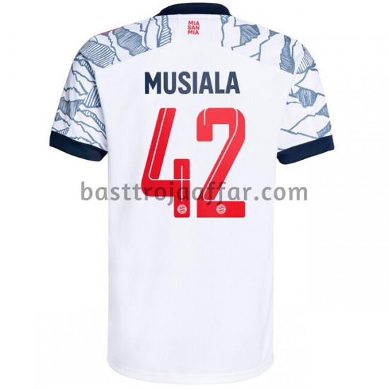 FC Bayern München Jamal Musiala 42 Tredje Fotbollströja 2021-2022 Kortärmad