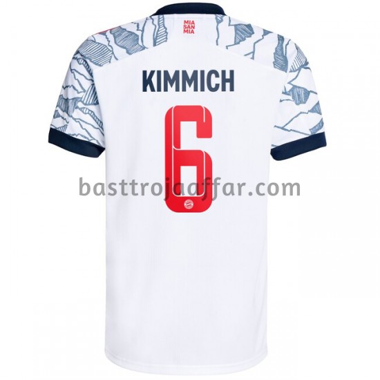 FC Bayern München Joshua Kimmich 6 Tredje Fotbollströja 2021-2022 Kortärmad
