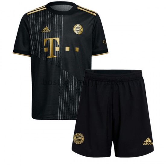 FC Bayern München Barn Borta Fotbollströja 2021-2022 Kortärmad