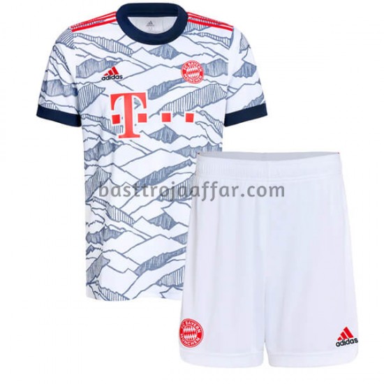 FC Bayern München Tredje Fotbollströja Barn 2021-2022 Kortärmad