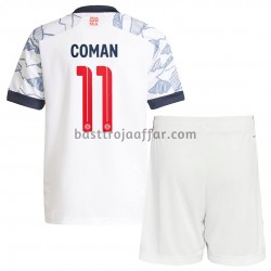 FC Bayern München Kingsley Coman 11 Barn Tredje Fotbollströja 2021-2022 Kortärmad