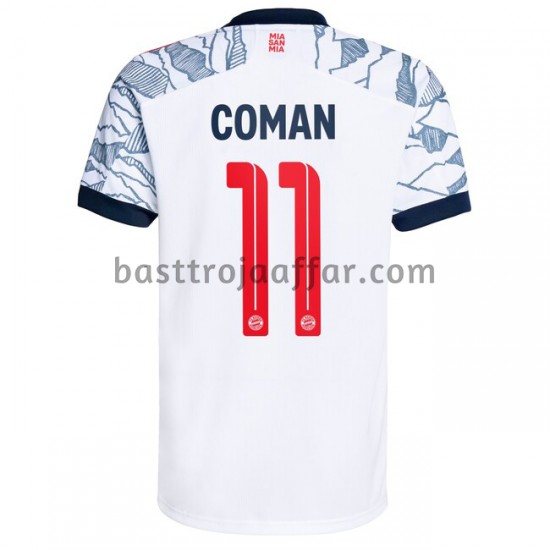 FC Bayern München Kingsley Coman 11 Tredje Fotbollströja 2021-2022 Kortärmad