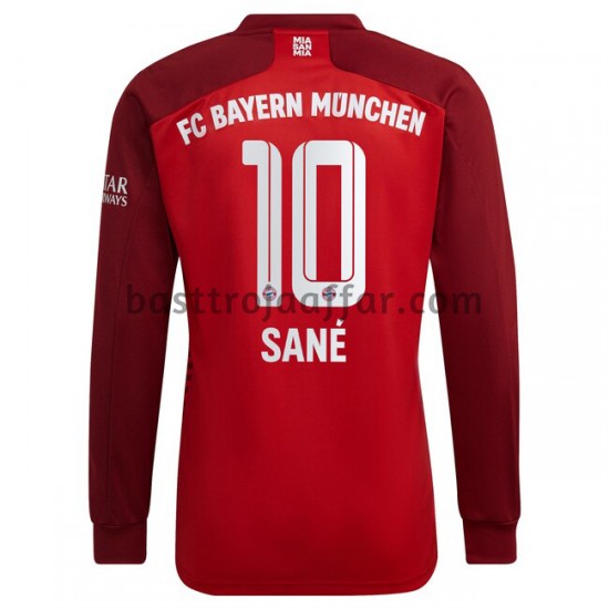 FC Bayern München Leroy Sane 10 Hemma Fotbollströja 2021-2022