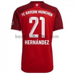 FC Bayern München Lucas Hernandez 21 Hemma Fotbollströja 2021-2022 Kortärmad