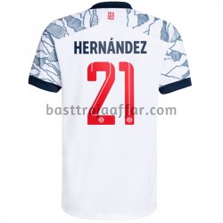 FC Bayern München Lucas Hernandez 21 Tredje Fotbollströja 2021-2022 Kortärmad