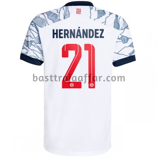 FC Bayern München Lucas Hernandez 21 Tredje Fotbollströja 2021-2022 Kortärmad