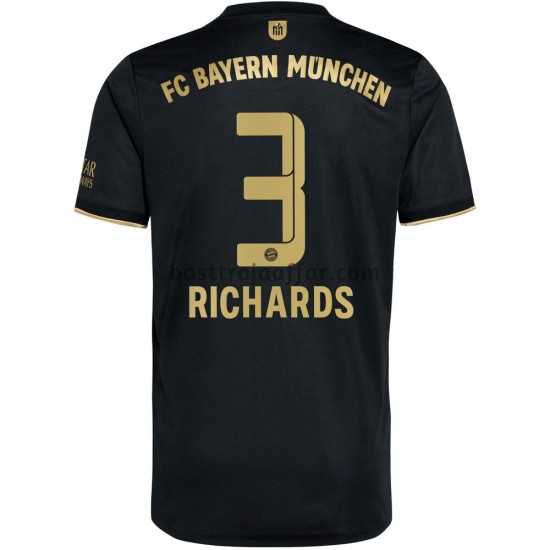 FC Bayern München Omar Richards 3 Borta Fotbollströja 2021-2022 Kortärmad