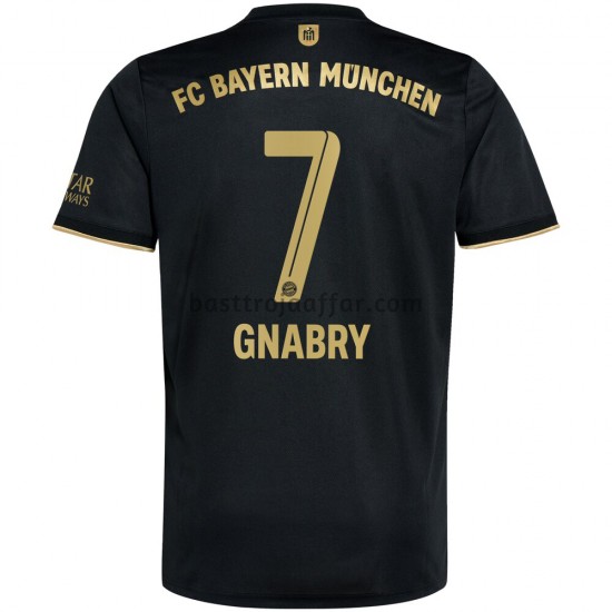 FC Bayern München Serge Gnabry 7 Borta Fotbollströja 2021-2022 Kortärmad