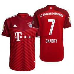 FC Bayern München Serge Gnabry 7 Hemma Fotbollströja 2021-2022 Kortärmad