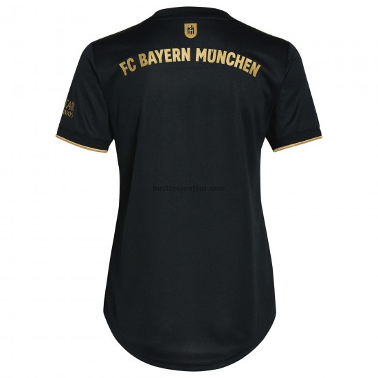 FC Bayern München Dam Borta Fotbollströja 2021-2022 Kortärmad