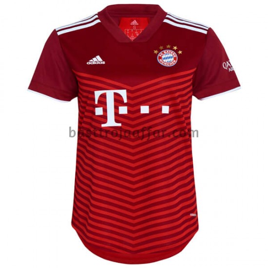 FC Bayern München Dam Hemma Fotbollströja 2021-2022 Kortärmad