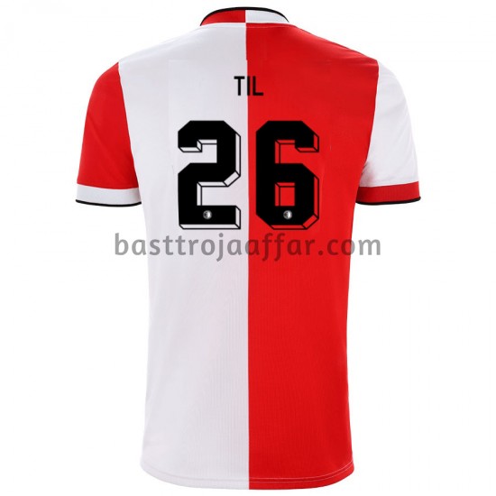 Feyenoord Rotterdam Guus Til 26 Hemma Fotbollströja 2021-2022 Kortärmad