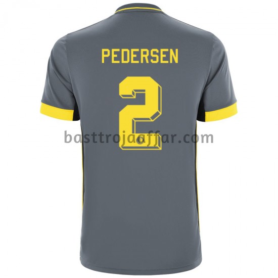 Feyenoord Rotterdam Marcus Pedersen 2 Borta Fotbollströja 2021-2022 Kortärmad