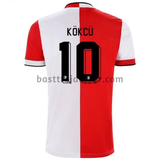Feyenoord Rotterdam Orkun Kokcu 10 Hemma Fotbollströja 2021-2022 Kortärmad